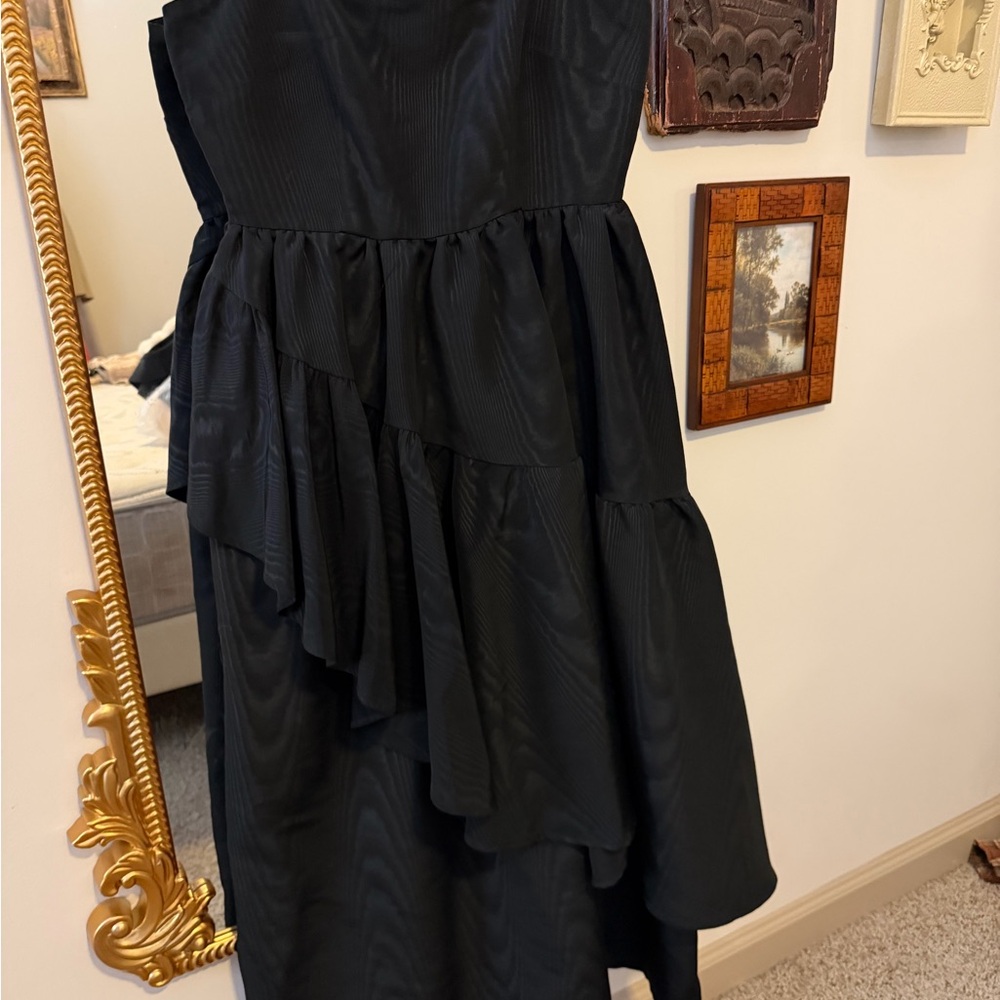 Kate Spade Black Asymmetrical Dress